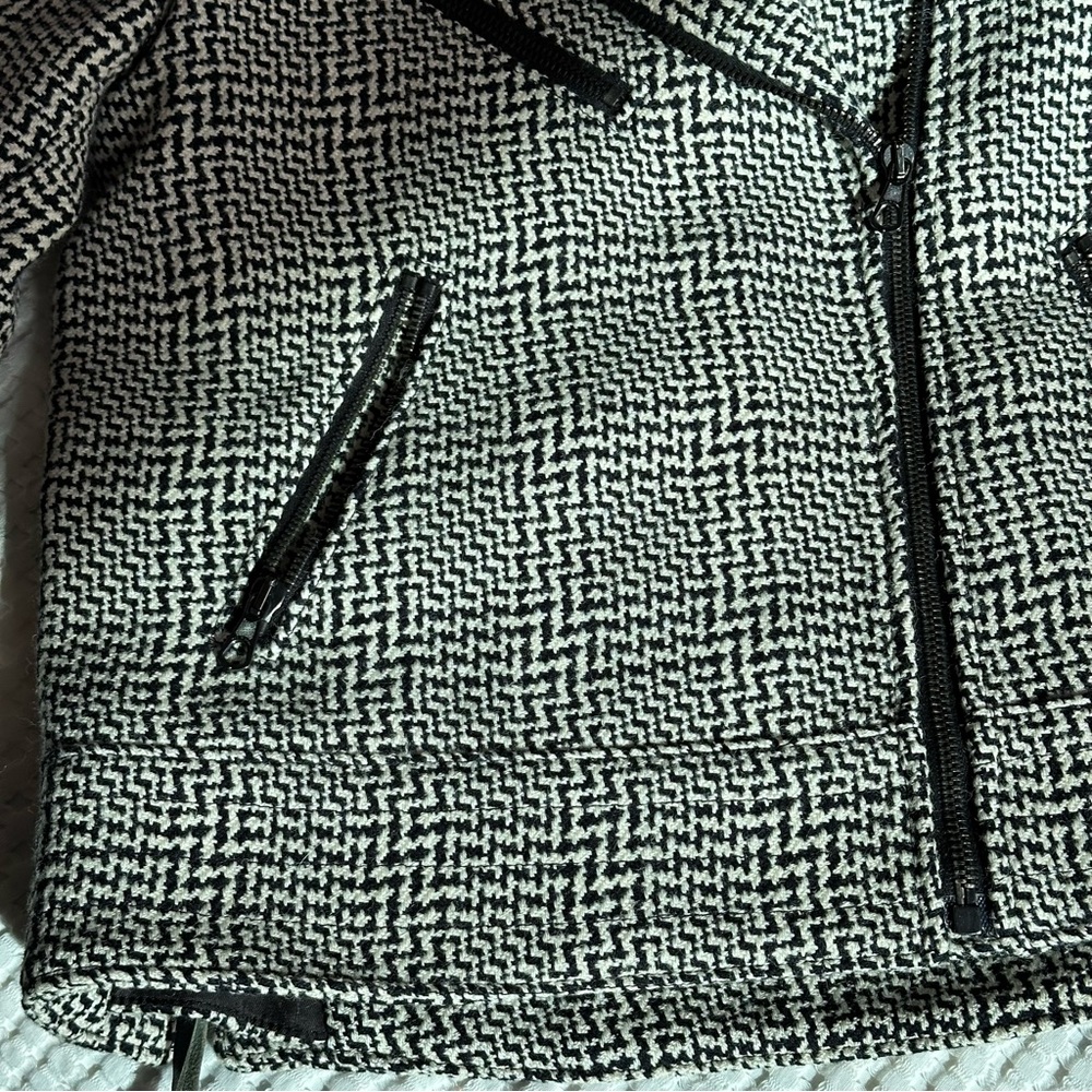 Rag & Bone Houndstooth Jacket Size 2 - image 3